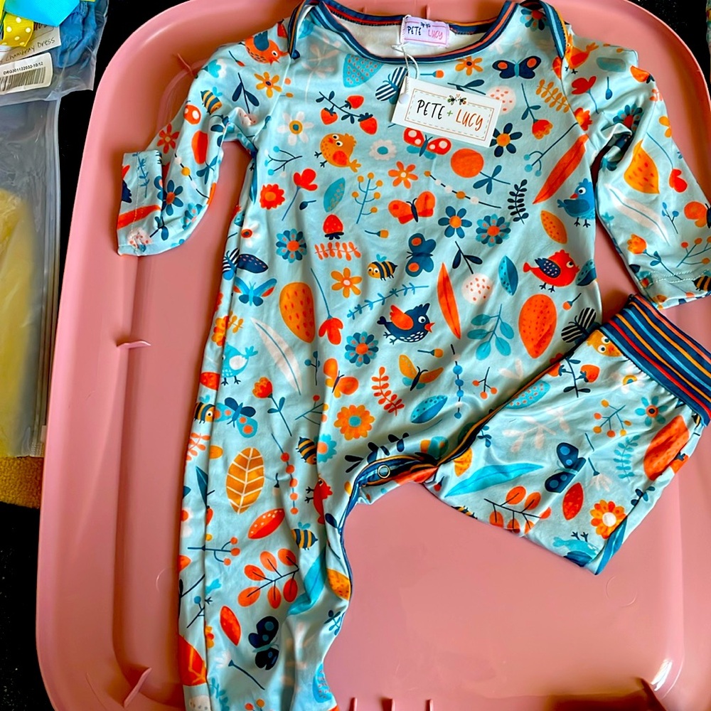 Pete + Lucy boys Romper